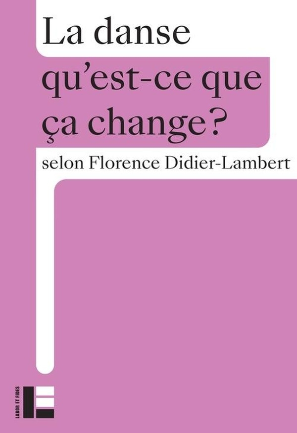 La danse: Qu'est-ce que ça change?