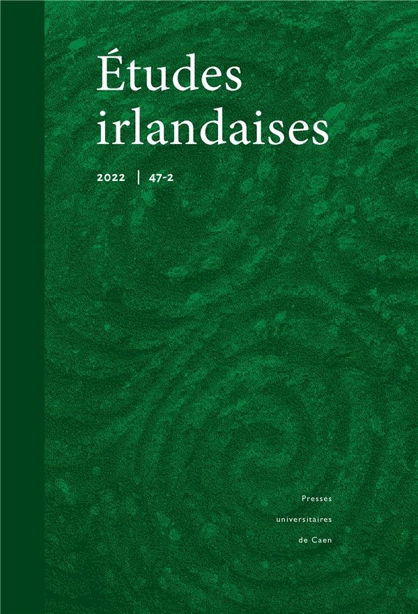 Etudes irlandaises, n 47.2/2022. varia