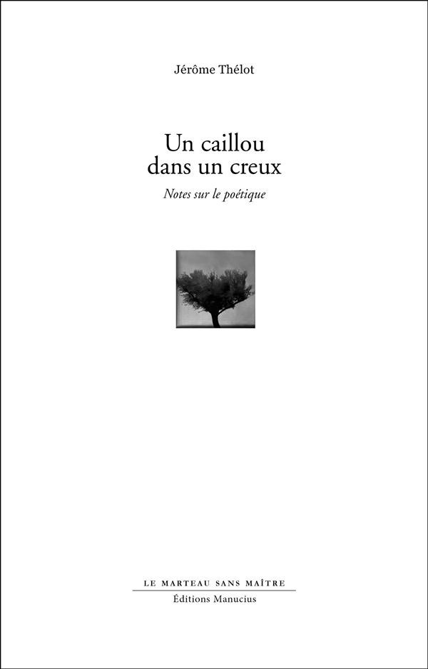 Un caillou dans un creux : Notes sur le poétique