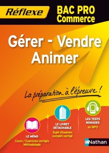 Gerer Vendre Animer - Bac Pro