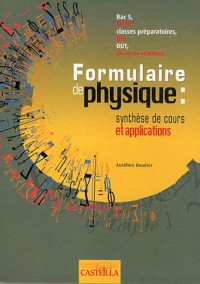 Formulaire de physique : synthèse de cours et applications