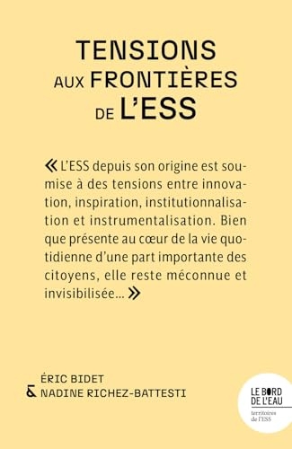 Tensions aux frontières de l'ESS