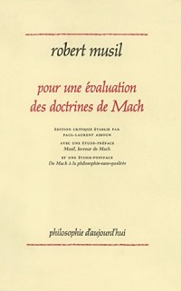 Pour une évaluation des doctrines de Mach