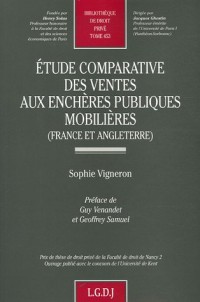 Etude comparative des ventes aux enchères publiques mobilières (France et Angleterre)
