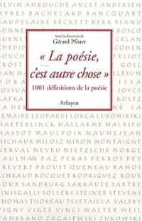 La poésie, c'est autre chose : Mille et une définitions de la poésie
