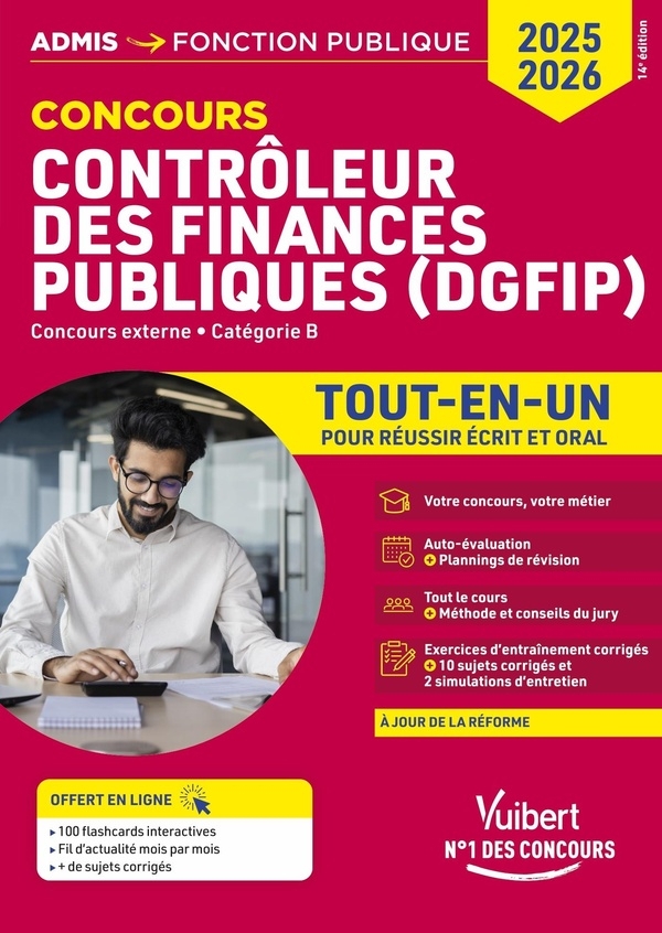Concours Contrôleur des Finances publiques (DGFIP) - Catégorie B