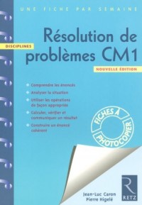 Résolution de problèmes CM1