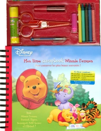 Mon livre scrapbook Winnie l'ourson