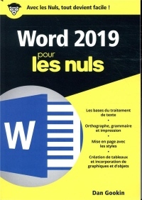 Word 2019 pour les Nuls poche