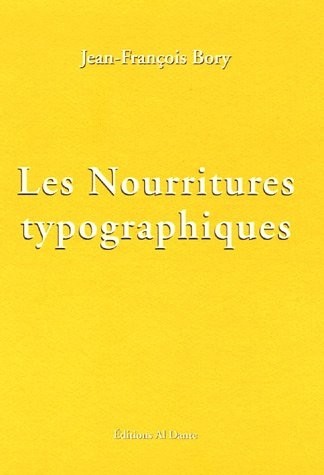 Les Nourritures typographiques