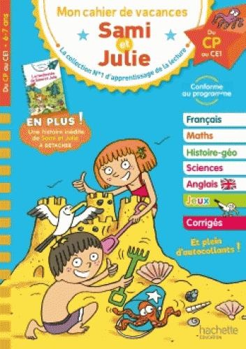 Cahier de vacances Sami et Julie Du CP au CE1