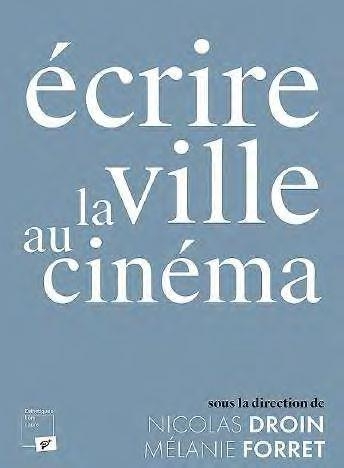 Ecrire la ville au cinéma