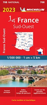 Carte France Sud-Ouest 2023 Michelin