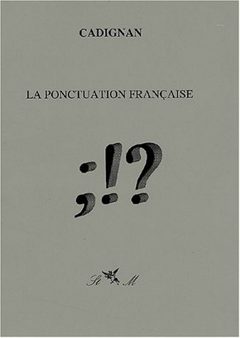 La Ponctuaion française