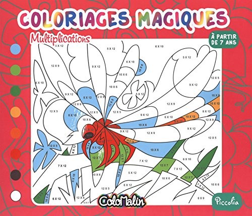 Multiplications : Coloriages magiques