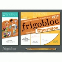 Mini Calendrier FrigoBloc hebdo Marmiton - Janvier décembre 2019