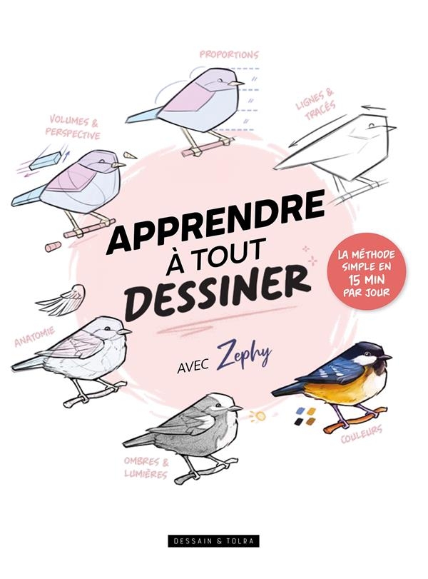 Apprendre à tout dessiner avec Zéphy illustration