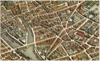 Plan de Paris dit Plan de Turgot en couleurs et au format original: La première et l'unique édition en COULEURS à l'échelle ORIGINALE du plus beau plan de Paris