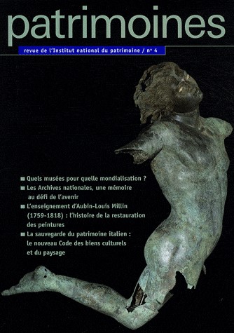Patrimoines, N° 4 :