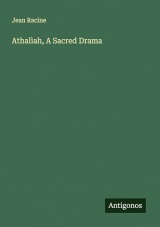 Athalìah, A Sacred Drama