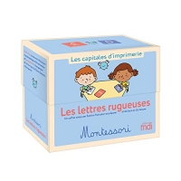 Les lettres rugueuses Montessori – Les capitales d'imprimerie