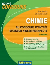 Chimie au concours d'entrée Masseur-Kinésithérapeute - 2e éd.