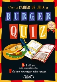 Burger quiz - Le cahier de jeux