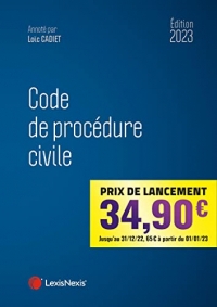 Code de procédure civile 2023