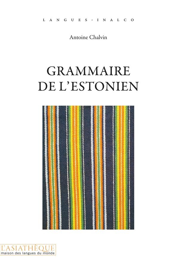 GRAMMAIRE DE L'ESTONIEN