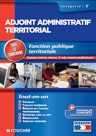 Adjoint administratif territorial Tout le concours