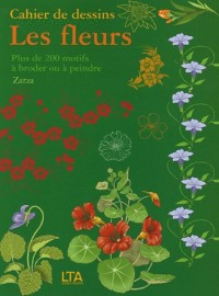 Cahier de dessins les fleurs