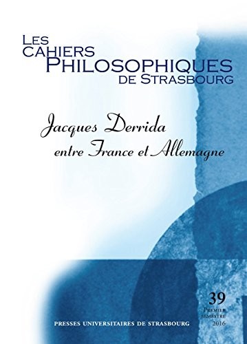 Jacques Derrida: entre France et Allemagne