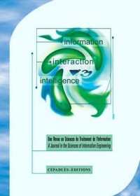 I3 Revue Vol7 N 1, 2007 I3 Information Interaction Intelligence/une Revue en Sciences du  Traitement