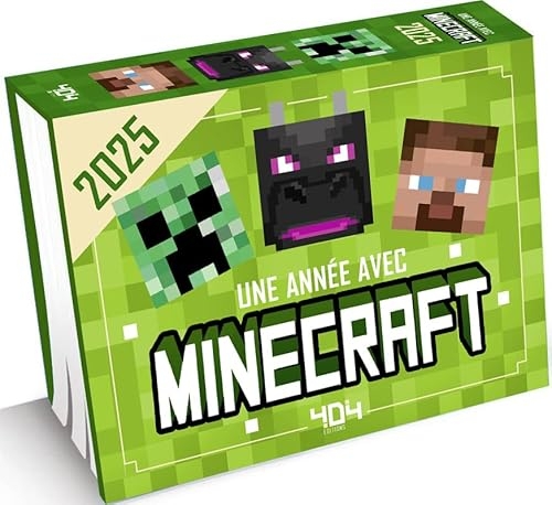 Ephéméride Minecraft 2025 - Une année avec Minecraft !