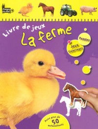 LIVRE DE JEUX LA FERME