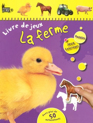 LIVRE DE JEUX LA FERME