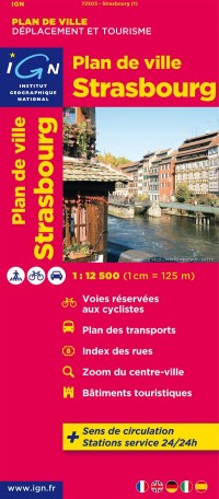 Plan de ville - Strasbourg