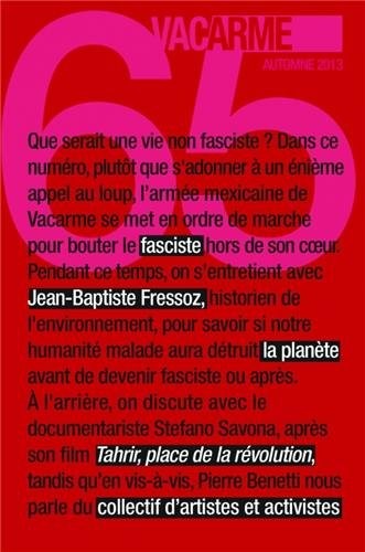 Vacarme, N° 65, Automne 2013 :