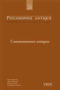 Commentateurs antiques