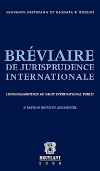 Bréviaire de jurisprudence internationale