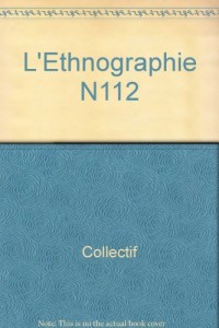 L'Ethnographie N112