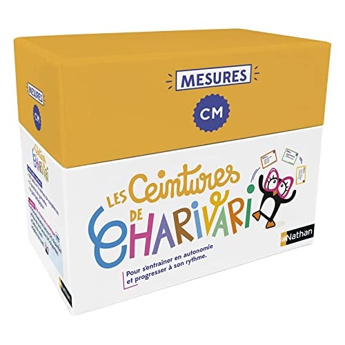 Les ceintures de Charivari CM - Mesures