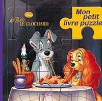 La Belle et le Clochard, MON PETIT LIVRE PUZZLE