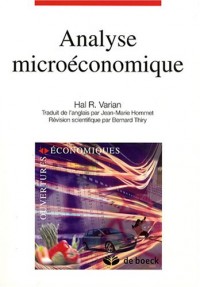 Analyse microéconomique