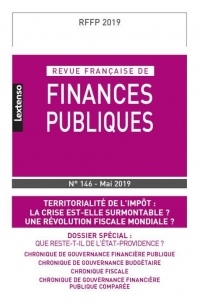 Revue Française de Finances Publiques N 146 - Mai 2019