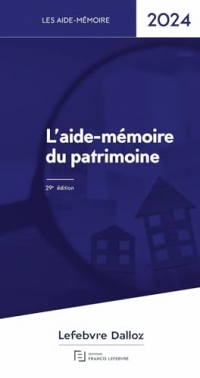 Aide Mémoire du Patrimoine 2024