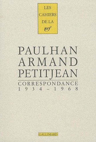 Correspondance: (1934-1968)