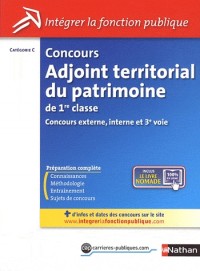 Concours Adjoint territorial du patrimoine de 1re classe