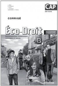 Economie - Droit CAP Corrigé