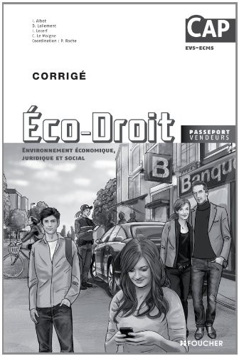 Economie - Droit CAP Corrigé